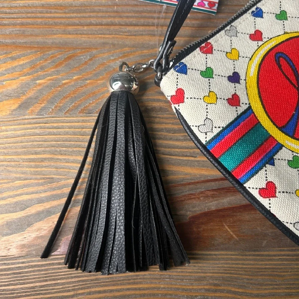Brighton Crossbody Bag‎ Hearts Bow Tassel Cute Purse Small